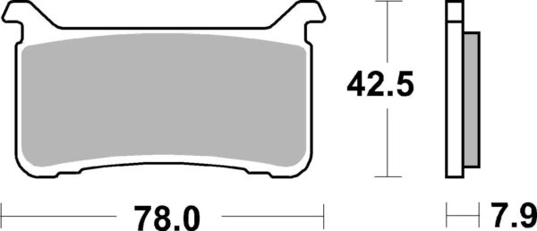 Brembo Brake Pads 07ho63sa - Image 2