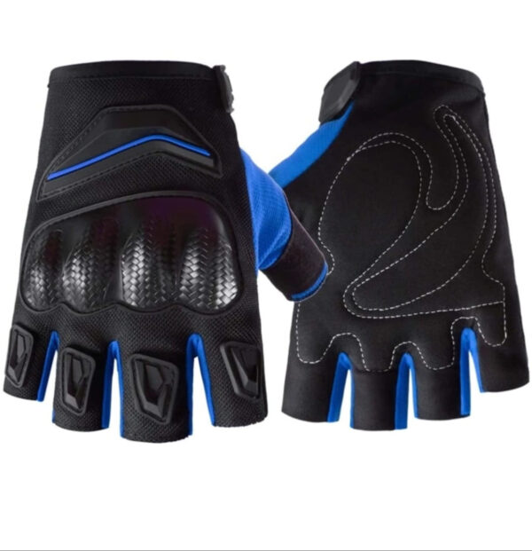 Gloves Half BLUE