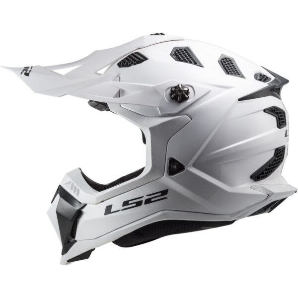 LS2 MX700 SUBVERTER EVO II, SOLID GLOSS White - Image 3