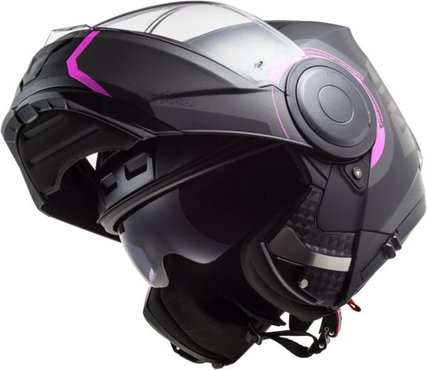 LS2 FF902 SCOPE II, Arch MATT Taitnium Pink - Image 3