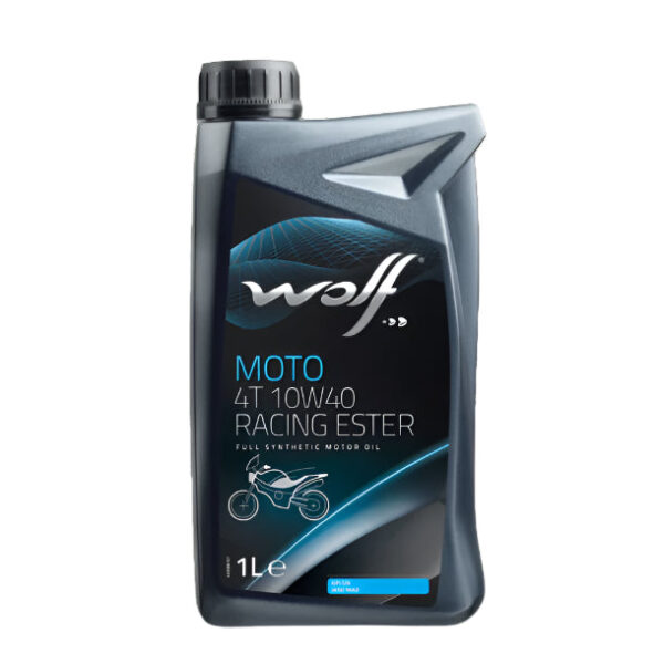 Wolf Moto 4T 10W40 Racing Ester - 1L FULLY SYNTHETIC