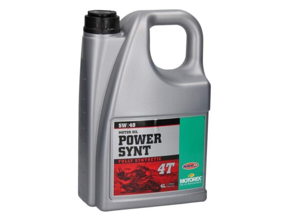 MOTOREX POWER SYNT 4T SAE 5W40 MA2 4L