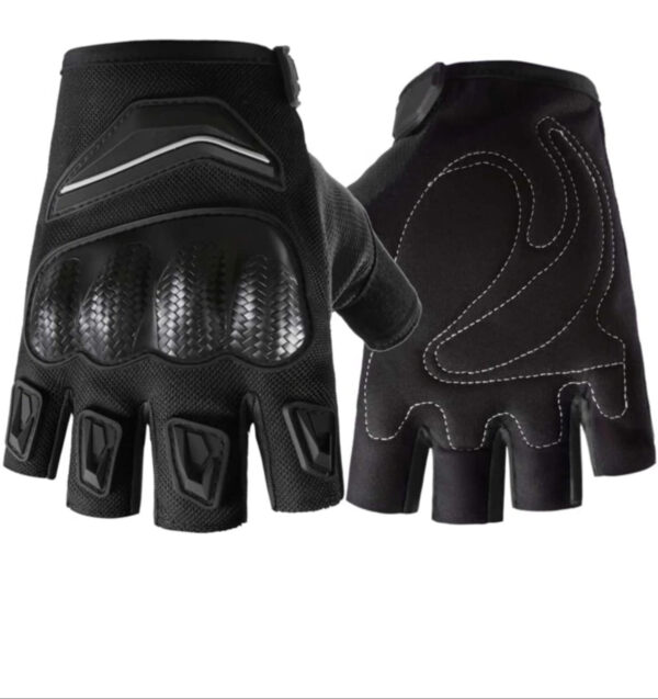Gloves Half BLACK