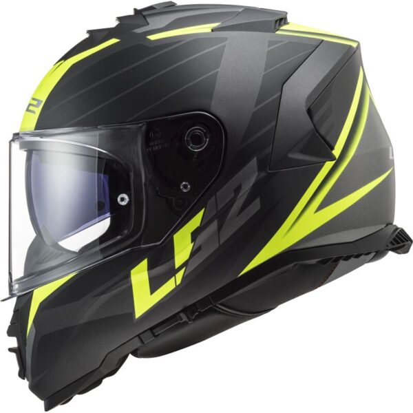 LS2 FF800 STORM, Matt black yellow - Image 3