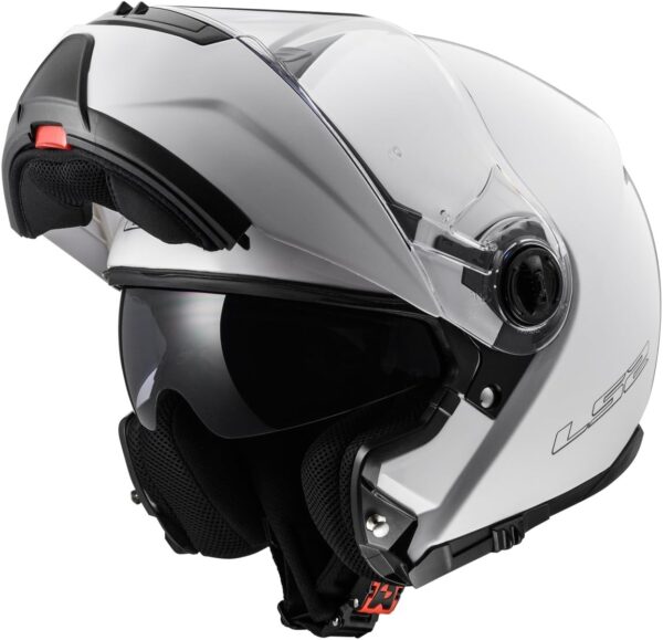 LS2 FF325 Strobe Gloss White - Image 3