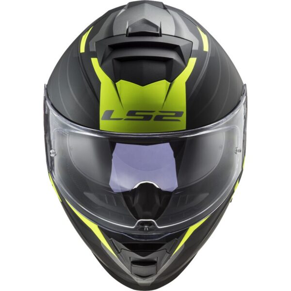 LS2 FF800 STORM, Matt black yellow - Image 2