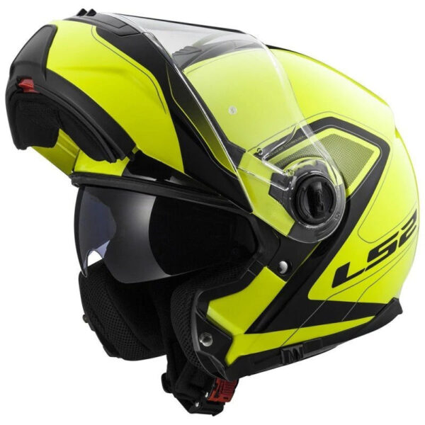 ⁦LS2 FF325 Strobe Civik Hi-Viz Yellow⁩ - الصورة ⁦2⁩