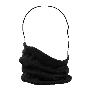 Zan Neck Gaiter Fleece Black