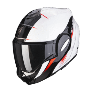 Scorpion EXO-TECH EVO PRIMUS Pearl White/Black Helmet