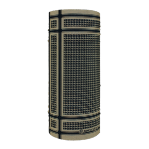 Zan Motley Tube Polyester Houndstooth Coyote Tan