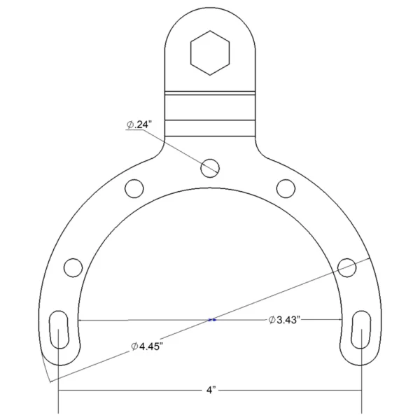 RAM X-Grip Large Phone Mount with Large Gas Tank Base - Image 3