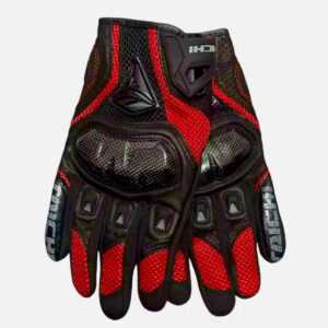 Taichi Full Fingers Gloves Black/Red