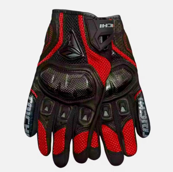 Taichi Full Fingers Gloves Black/Red