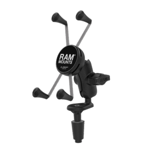 RAM X-Grip Large Phone Mount with Motorcycle Fork Stem Base