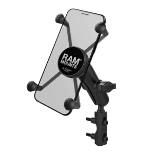 RAM X-Grip Large Phone Mount with Brake/Clutch Reservoir Base - Medium Arm