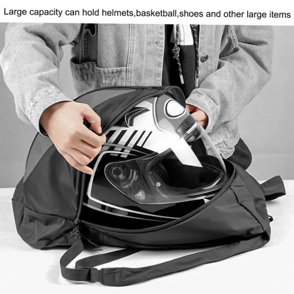 ⁦Helmet Foldable lightweight Backpack⁩ - الصورة ⁦3⁩