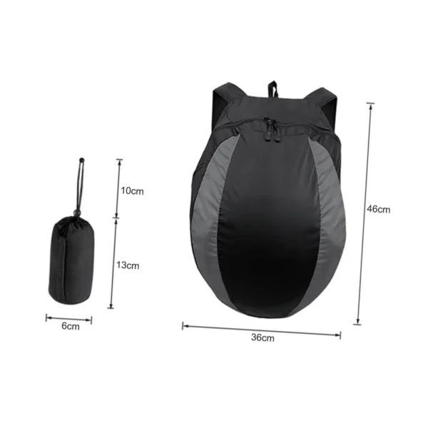 ⁦Helmet Foldable lightweight Backpack⁩ - الصورة ⁦5⁩