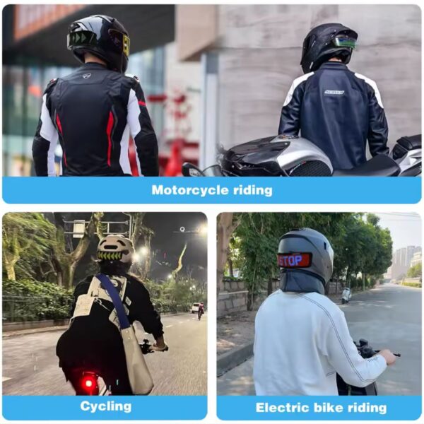 LED Helmet Customizable Screen Display - Image 2