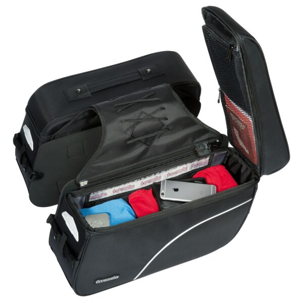 Tourmaster Nylon Cruiser IV Saddlebags 28L - Image 2