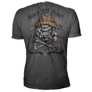 Lethal Threat Build Your Beast Gorilla T-Shirt