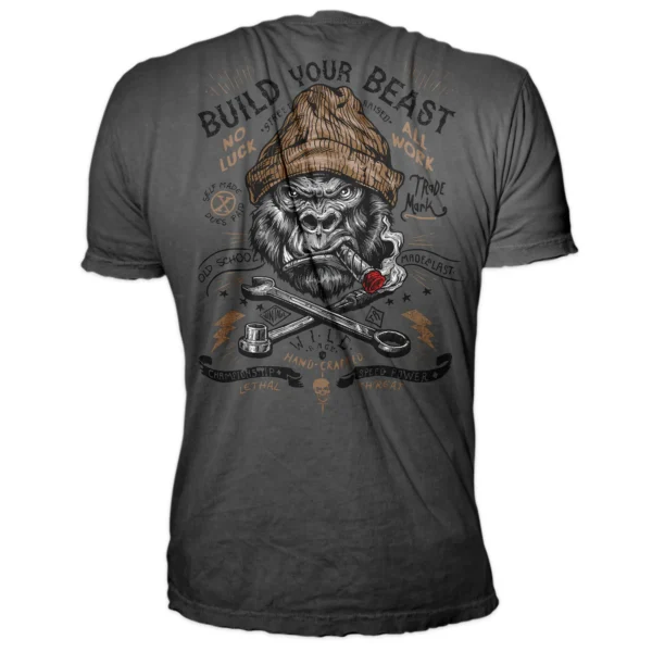 Lethal Threat Build Your Beast Gorilla T-Shirt