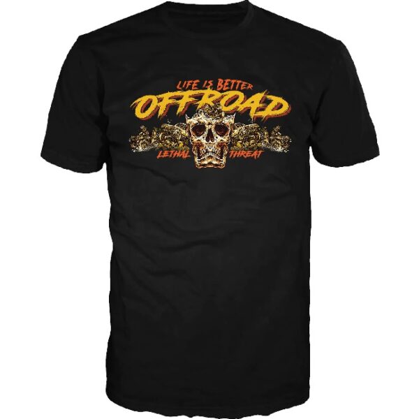 Lethal Threat Off Road Black T-Shirt - Image 2