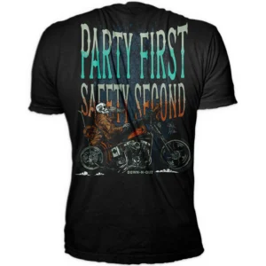 Lethal Threat Safety Second Black Tee