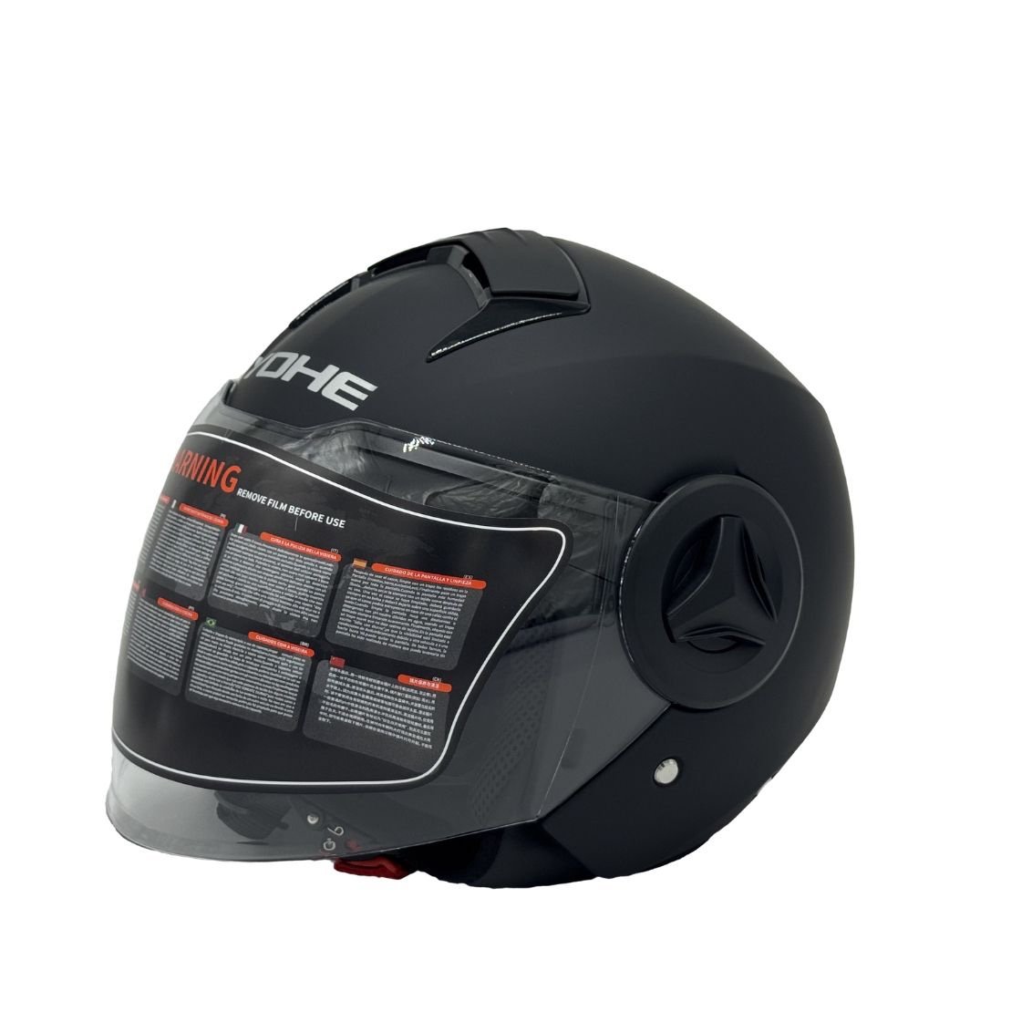 Yohe P5 Helmet MATTE BLACK