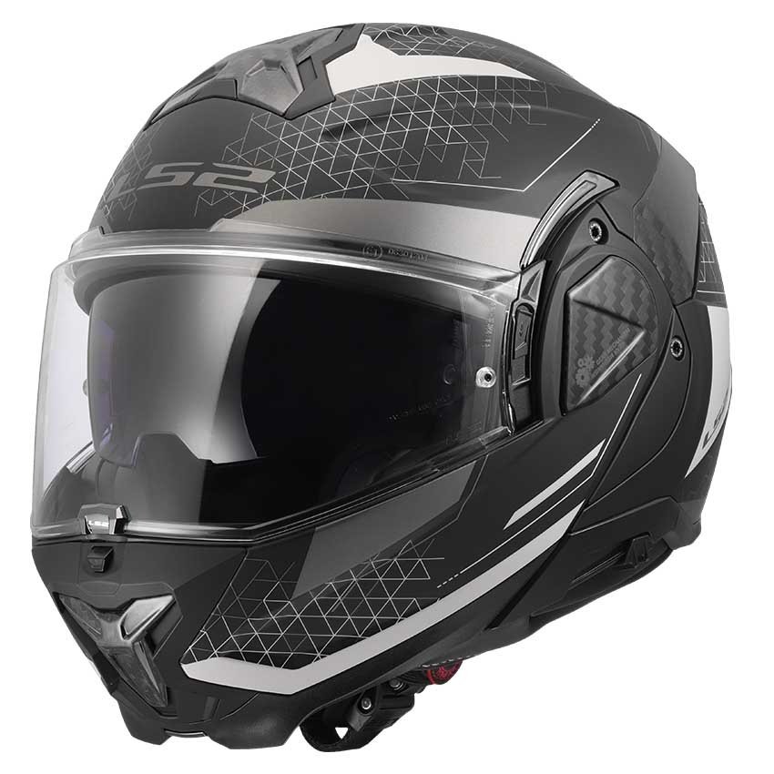 LS2 FF910 ADVANT II ASTRAL Modular helmet Matt Grey - Motocity