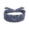 Zan Headgear Cooldanna Paisley Navy Water Activated Cooling Headband DC101