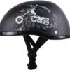 Retro Open Face Motorcycle Helmet