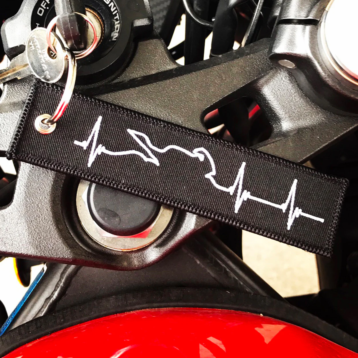 Motorcycle Heartbeat - Motorcycle Keychain - Image 2