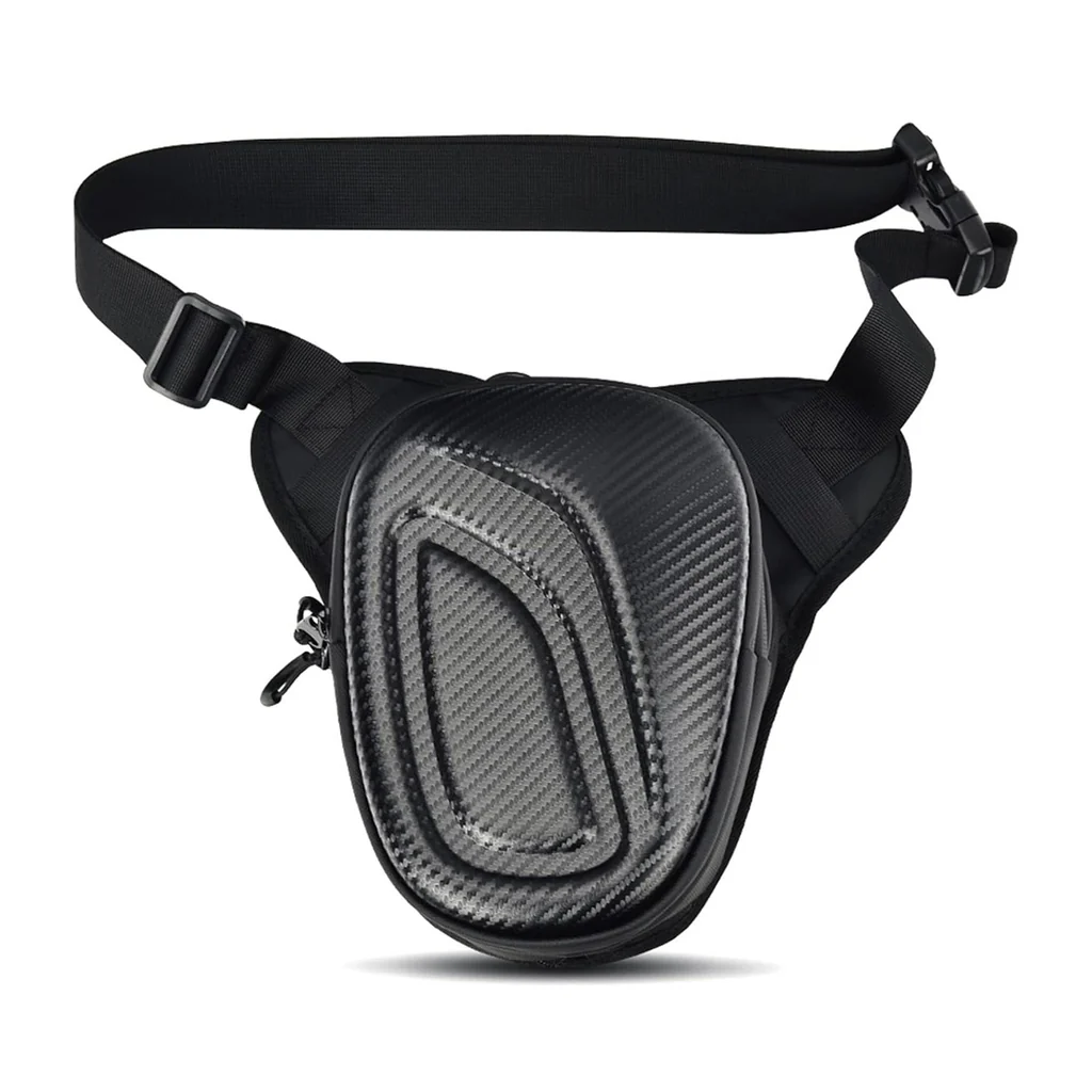 Motorcycle Leg Bag CUCMA Carbon & Waterproof