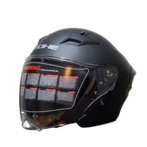 Yohe 878 Half Face Black